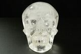 Realistic, Polished Quartz Crystal Skull - Madagascar #378602-1